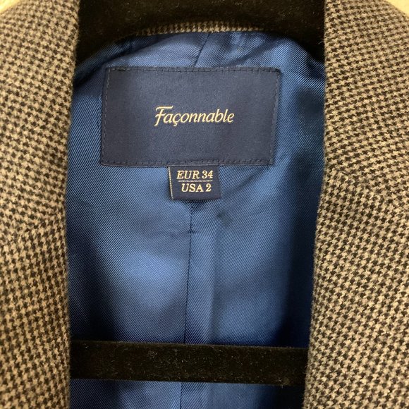 Faconnable Houndstooth Blazer - Picture 2 of 7